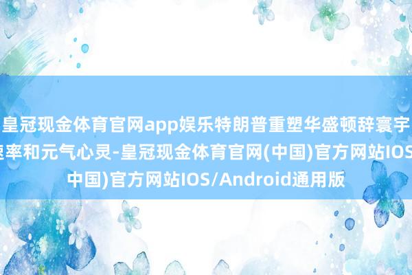 皇冠现金体育官网app娱乐特朗普重塑华盛顿辞寰宇上所饰演变装的速率和元气心灵-皇冠现金体育官网(中国)官方网站IOS/Android通用版
